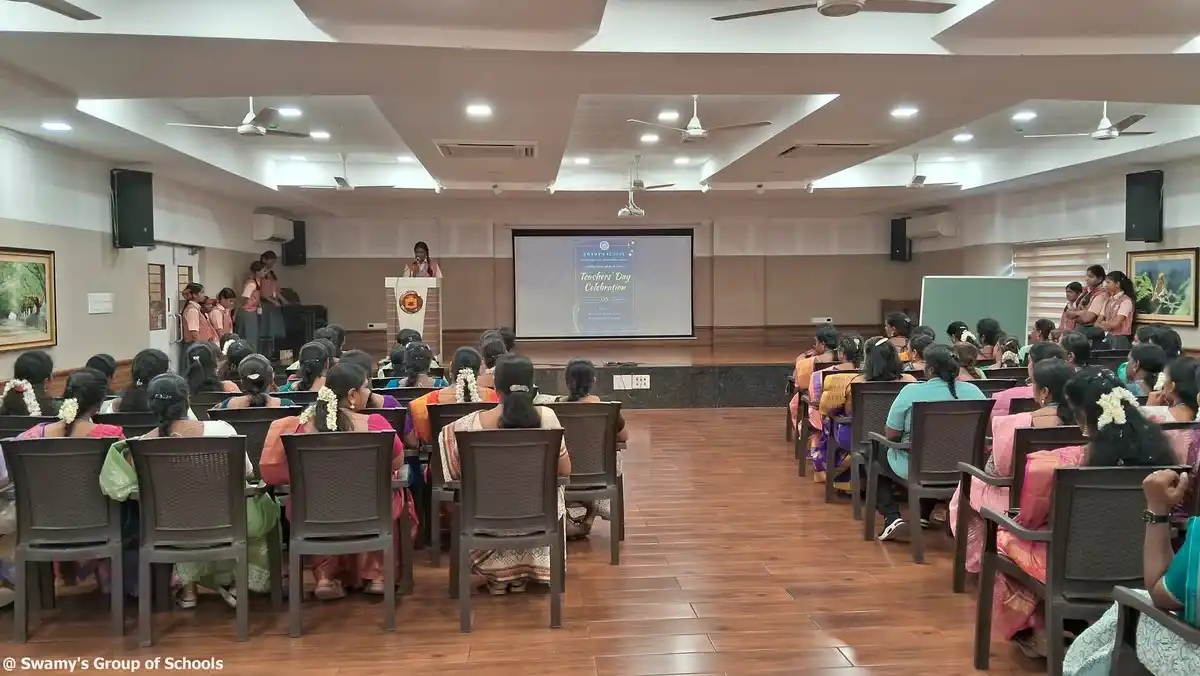 Teachers’ Day Celebration at Swamy’s School